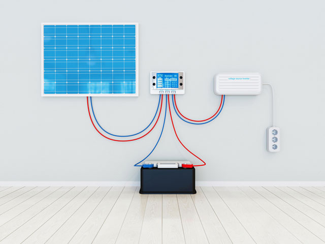 Solarzellen-Modulen Panels